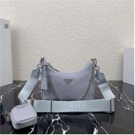 Prada Re-Edition 2005 nylon shoulder bag Lilac High