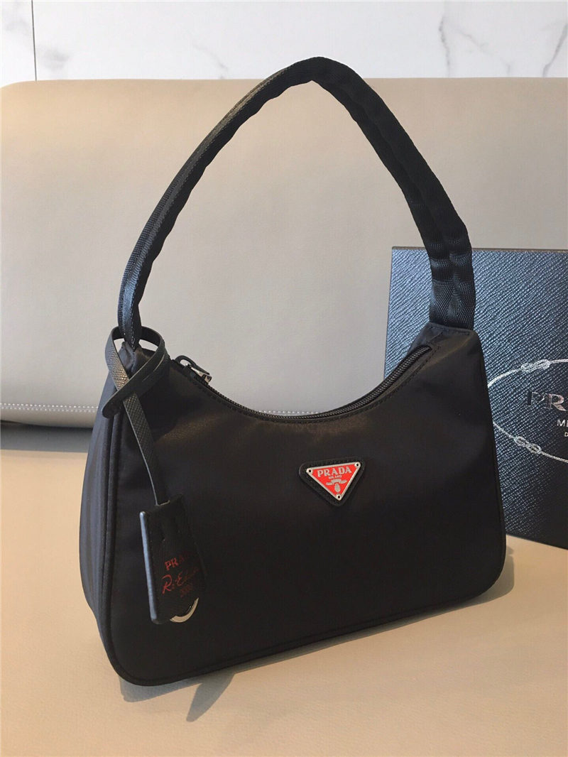 Prada Re-Nylon Re-Edition 2000 mini-bag Black High