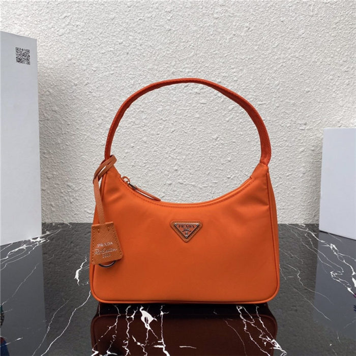 Prada Re-Nylon Re-Edition 2000 mini-bag Orange High