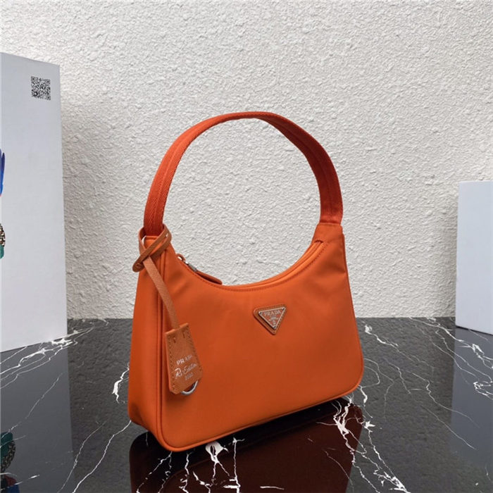 Prada Re-Nylon Re-Edition 2000 mini-bag Orange High