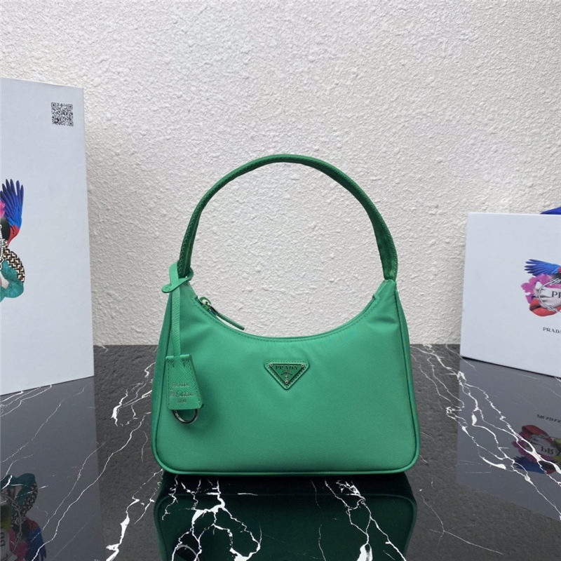 Prada Re-Nylon Re-Edition 2000 mini-bag Green High