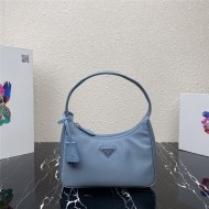 Prada Re-Nylon Re-Edition 2000 mini-bag Grey Blue High