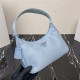 Prada Re-Nylon Re-Edition 2000 mini-bag Grey Blue High