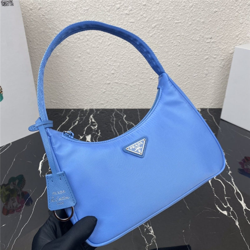 Prada Re-Nylon Re-Edition 2000 mini-bag Blue High