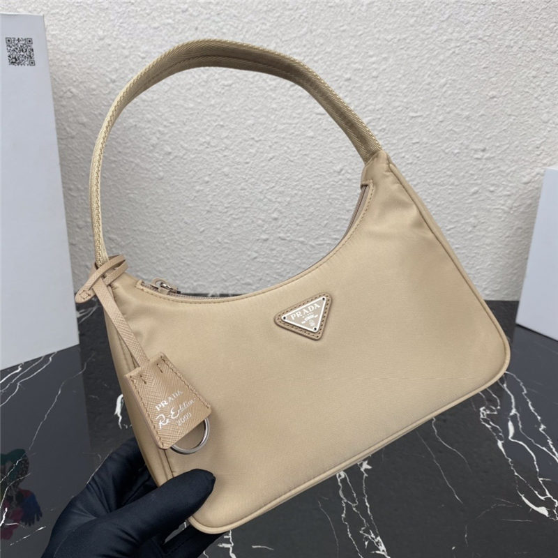 Prada Re-Nylon Re-Edition 2000 mini-bag Beige High