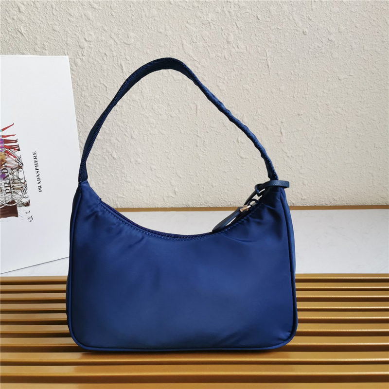 Prada Re-Nylon Re-Edition 2000 mini-bag Navy Blue High