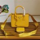 Prada Galleria Saffiano leather mini bag Yellow High