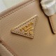 Prada Galleria Saffiano leather micro-bag Beige High