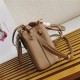 Prada Galleria Saffiano leather micro-bag Beige High