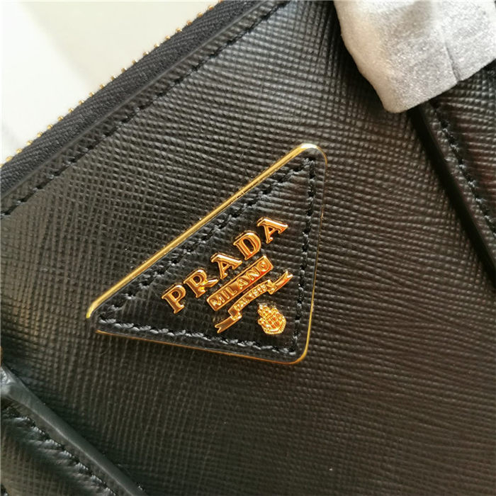 Prada Galleria Saffiano leather micro-bag Black High