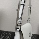 Prada Cleo leather shoulder bag 1BD303 White High