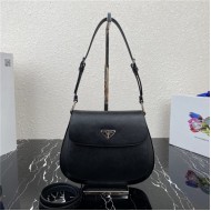 Prada Cleo leather shoulder bag 1BD303 Black High