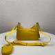 Prada Re-Edition 2005 nylon shoulder bag Yellow High