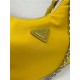 Prada Re-Edition 2005 nylon shoulder bag Yellow High