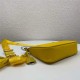 Prada Re-Edition 2005 nylon shoulder bag Yellow High