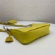 Prada Re-Edition 2005 nylon shoulder bag Lemon High