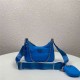 Prada Re-Edition 2005 nylon shoulder bag Bright Blue High