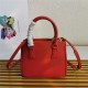 Prada Galleria Saffiano leather micro-bag Red High