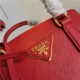 Prada Galleria Saffiano leather micro-bag Red High