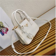 Prada Galleria Saffiano leather micro-bag White High