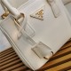 Prada Galleria Saffiano leather micro-bag White High