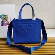 Prada Drill tote bag Blue High