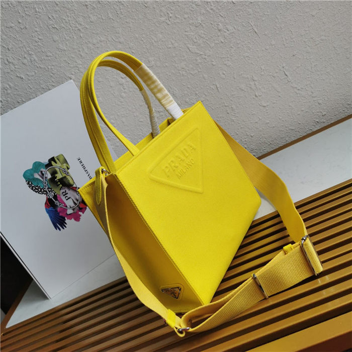 Prada Drill tote bag Yellow High