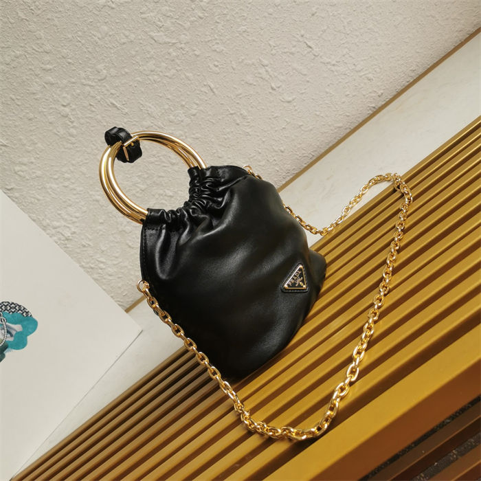 Prada Mini Bucket Bag 1BC227 Nappa Leather High