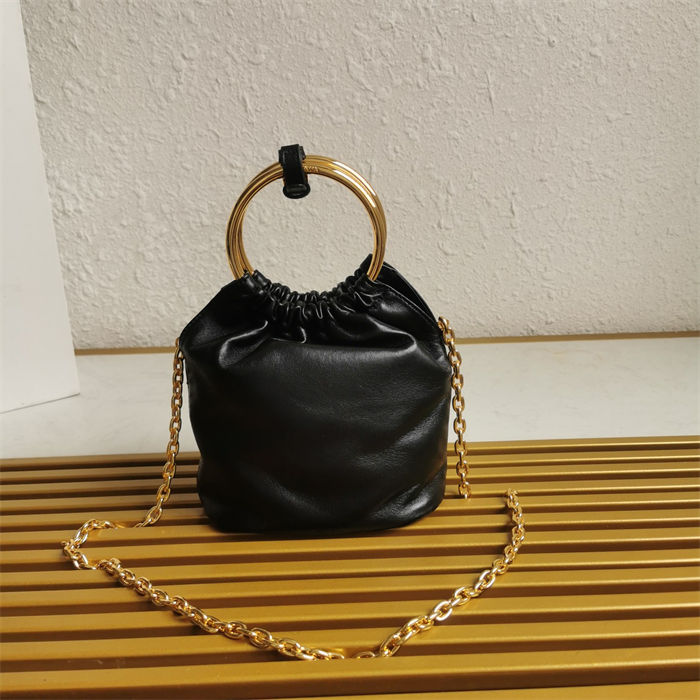 Prada Mini Bucket Bag 1BC227 Nappa Leather High