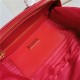 Prada Medium Galleria Bag In Saffiano Leather Red High