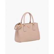 Prada Medium Galleria Bag In Saffiano Leather Pink High