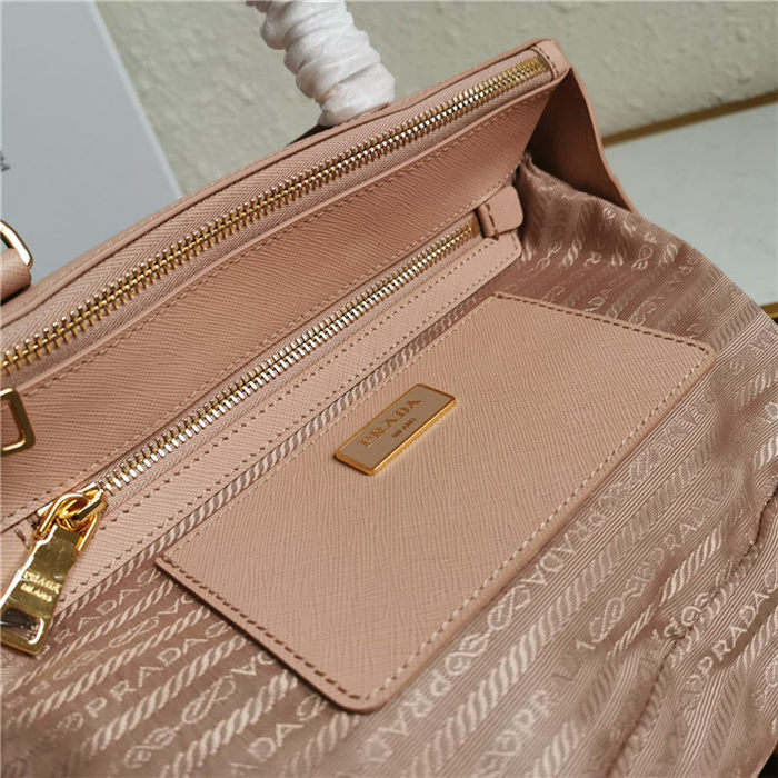 Prada Medium Galleria Bag In Saffiano Leather Pink High