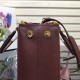 Prada Medium Galleria Bag In Saffiano Leather Burgundy High