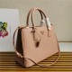 Prada Large Galleria Bag In Saffiano Leather Pink High