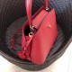 Prada Matinee Mini Bag In Red Saffiano Leather High