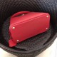 Prada Matinee Mini Bag In Red Saffiano Leather High