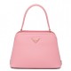 Prada Matinee Mini Bag In Pink Saffiano Leather High