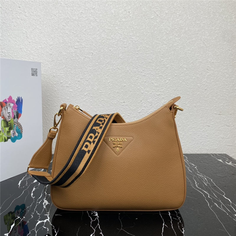 Prada Leather bag 1BC178 Camel High