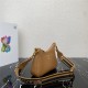 Prada Leather shoulder bag 1BH193 Camel High