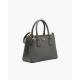 Prada Medium Galleria Bag In Saffiano Leather Grey High