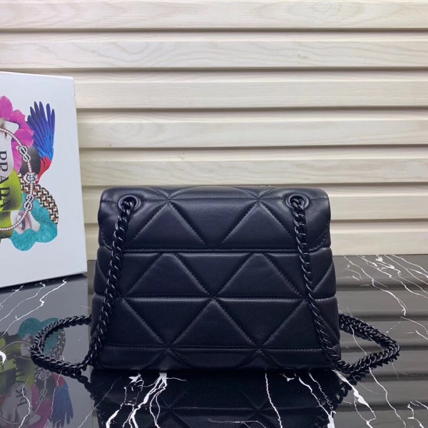 Prada Spectrum Small Bag In Black Nappa Leather High