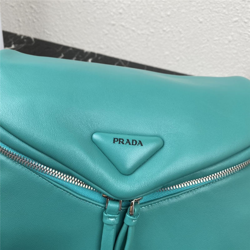 Prada Padded nappa leather Prada Signaux bag Green High