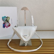 Prada Padded nappa leather handbag White High