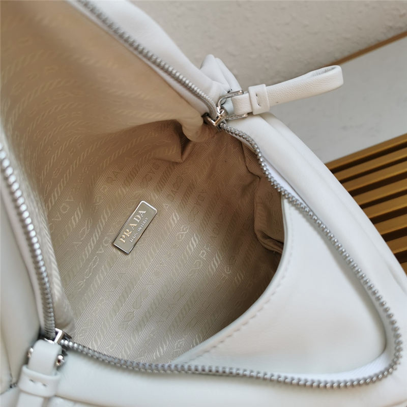 Prada Padded nappa leather handbag White High