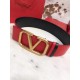 Valentino Reversible Belt 70MM Red/Black High