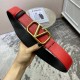 Valentino Reversible Belt 30MM Red/Black High