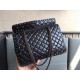 Valentino Large Spike Bag Crinkled Lambskin High