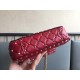 Valentino Spike Small Bag Lambskin Red High