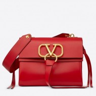 Valentino Garavani Red Small VRing Shoulder Bag High