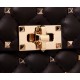 Valentino Large Free Spike Chain Bag Black High